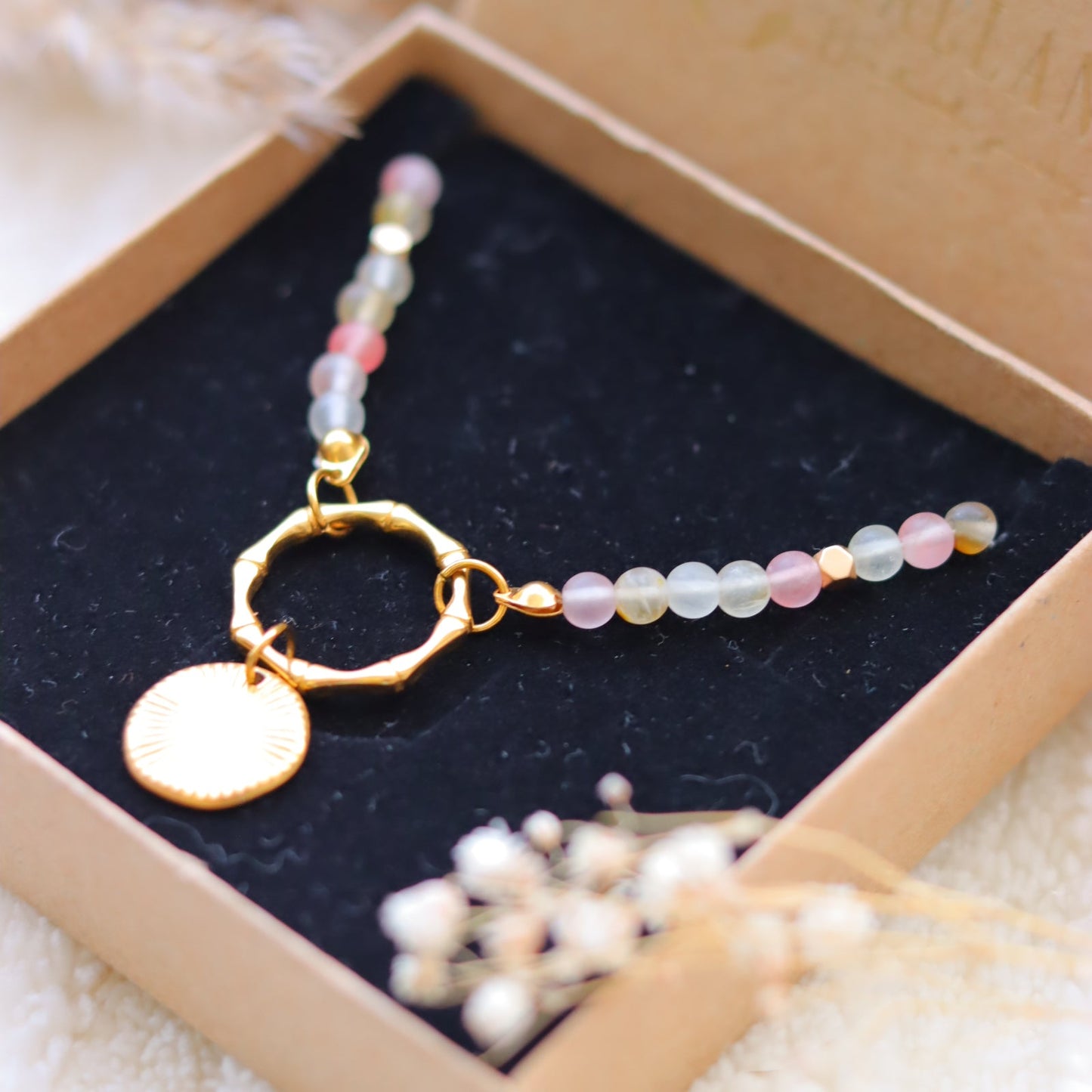 FROSTED WATERMELON stainless steel lovely chokerNecklace
