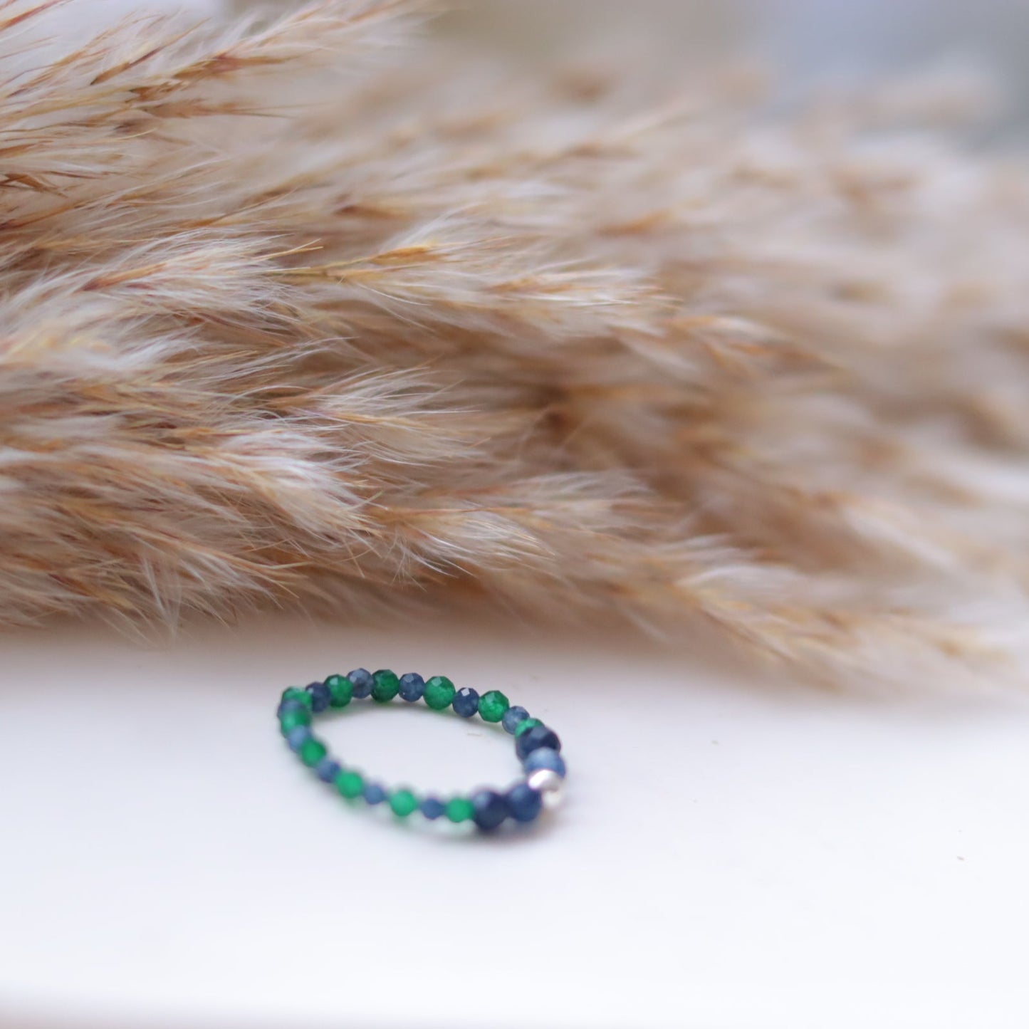 BLUE & GREEN ring