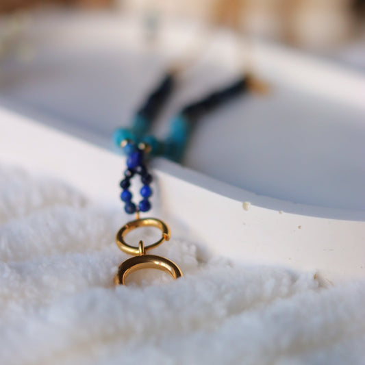 BLUE LAGUNA chokerNecklace
