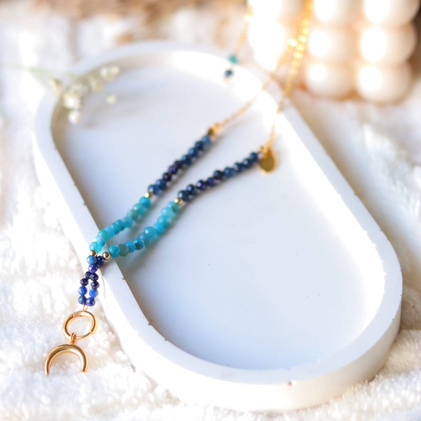 BLUE LAGUNA chokerNecklace