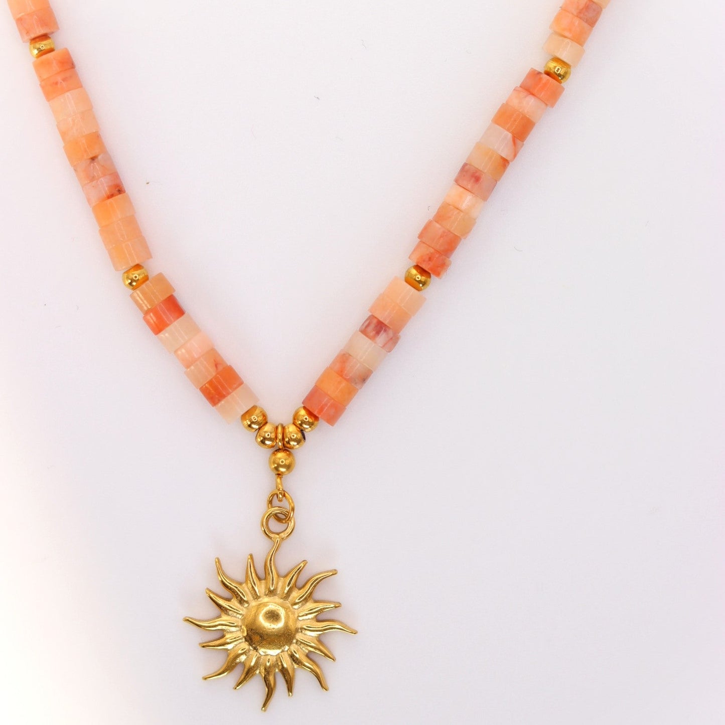 PEACH SUN adjustable choker/necklaceNecklace