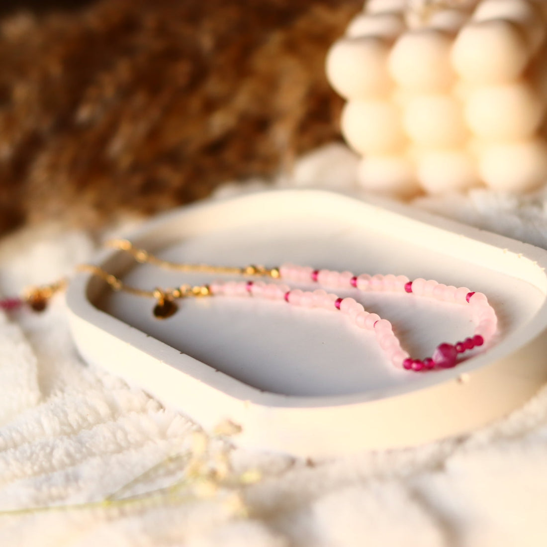 Rosewater Oval Choker